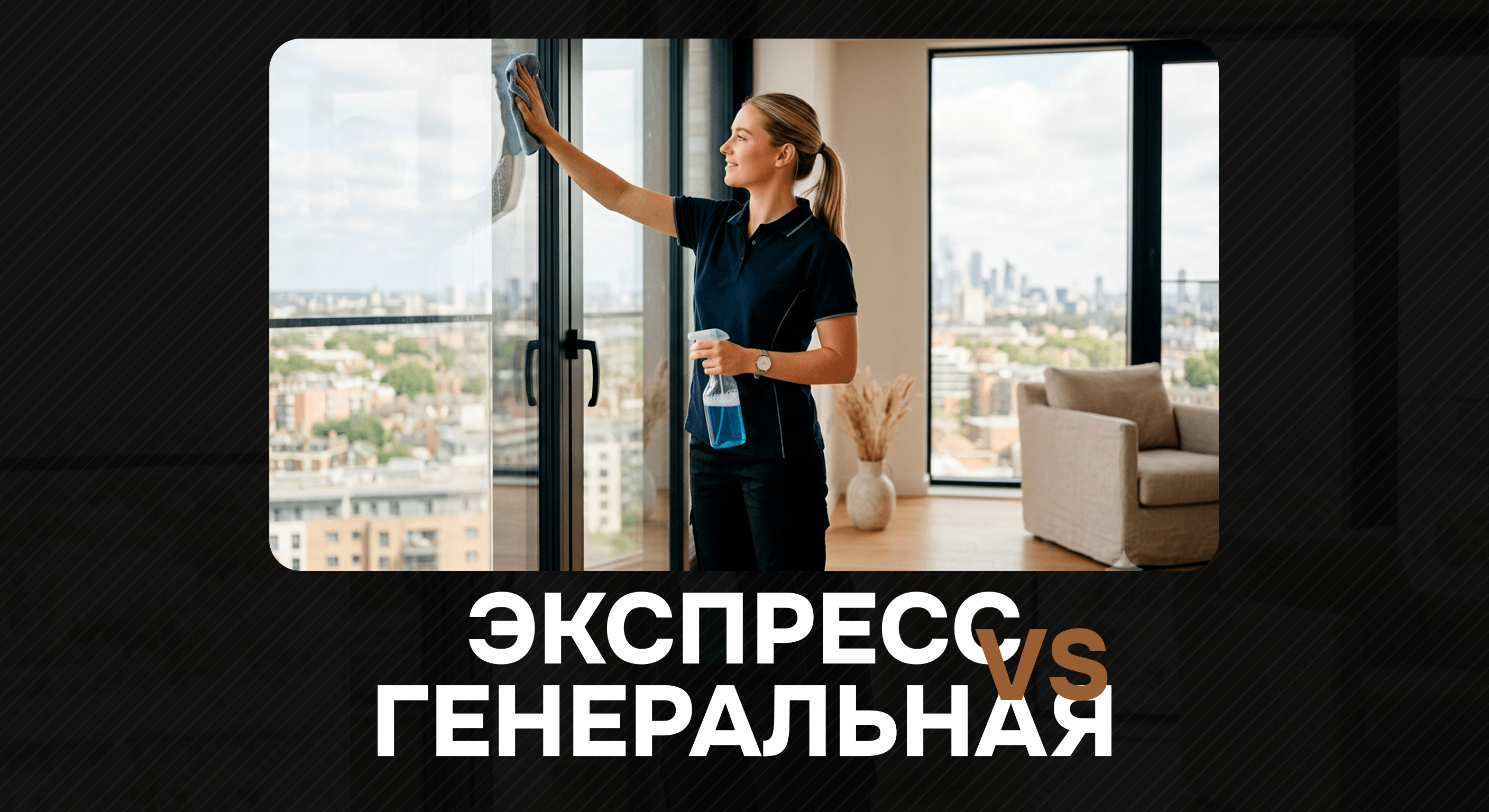 Экспресс уборка или генеральная уборка: что выбрать и в чём разница